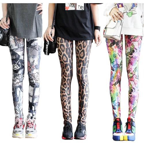 Легинсы с принтом Jiayan China At AliExpress