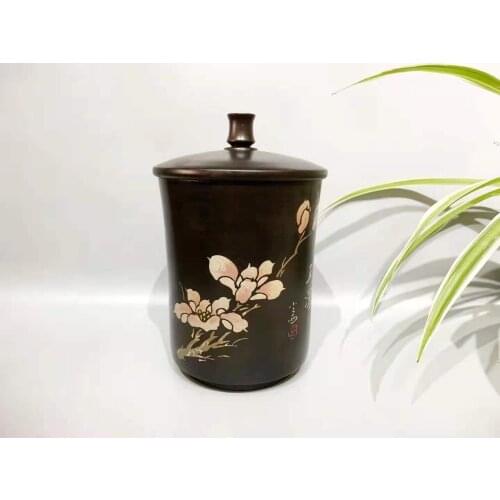 Chinese Jianshui Purple Clay Pure Handmade Mater Cup Ceramic WaterCup TeaCups Kung Fu Tea Set Drinkware Office Cup