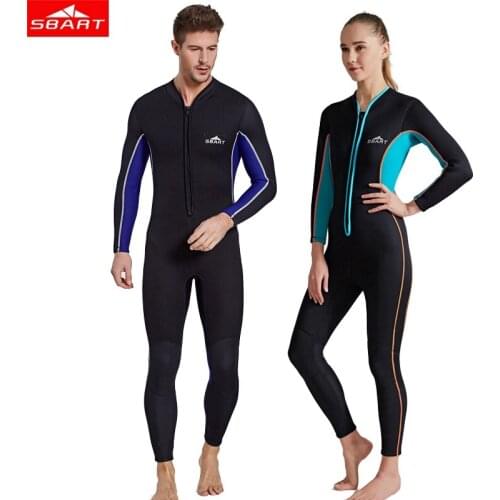 SBART Men Women 3mm Elastic Neoprene diving suits warm keeping Swimsuit Rash Guards swimwear long sleeve Spearfishing snorkeling