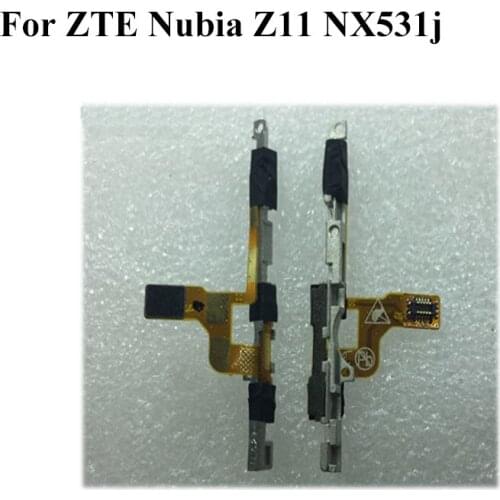 Original switch on off Power Volume button Flex cableFor ZTE Nubia Z11 NX531j z 11 NX 531J conductive flex cable