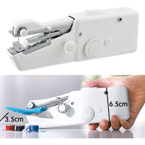 ZOTOONE Mini Portable Handheld Sewing Machines Stitch Cordless Electric Sewing Machine Stitch Set Needlework Clothes Fabrics DIY