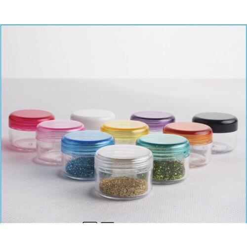 10Pcs 5g Cosmetic Empty Jar Pot Eyeshadow Makeup Face Cream Container Bottle Acrylic for Creams Skin Care Products makeup tool