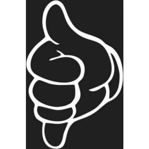 15*9.8cm Hang Loose Shaka Hawaii Maui Aloha Surf hand sign Car Accessories vinyl sticker decal