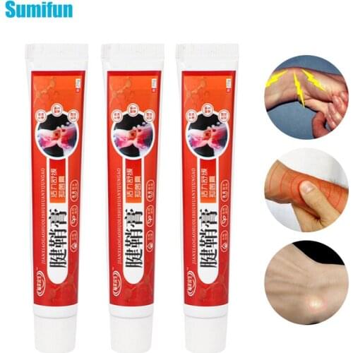 3Pcs Arthritis Ointment For Hand Wrist Thumb Finger Pain Relief Tendon Sheath Therapy Tenosynovitis Cream Pain Oil Health Care
