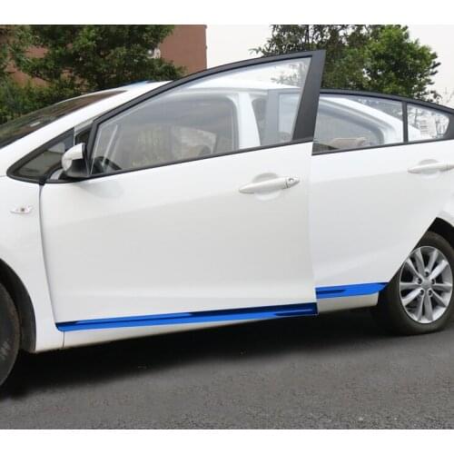 4pcs for KIA K3 2012-2017 Body trim Stainless steel Body bright strip