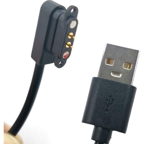 5 Sets Magnetic Usb Charging Cable Male Female Pogo Pin Connector Power Solution 2 Pin Magnets Contact Pad PCB DC Power Plug