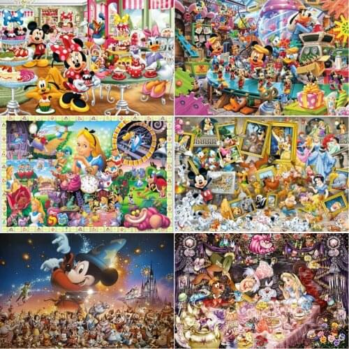 5D DIY Diamond Painting Disney Mickey Mouse Series Diamond Embroidery Diamond Mosaic Full Cross Stitch Kit Home Decoration