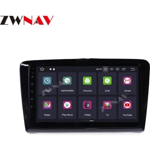 ZWNAV Android 10.0 Car multimedia navigation system GPS player For Volkswagen VW 2012-2018 years Santana IPS screen Radio stereo