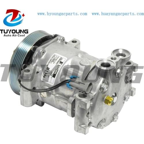SD7H15 automotive air conditioning compressor for Chevrolet C1500 Suburban 6.5L 5.7L Sanden 4406 3003646