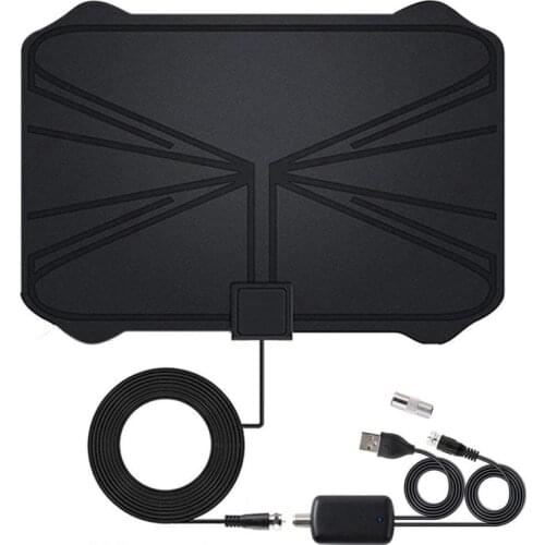 2020 NEW Indoor 1080 Miles 4K 30DB Digital HDTV Antenna TV High Gain Amplifier Signal Booster Digital Antenna DVB-T2 TV Aerial