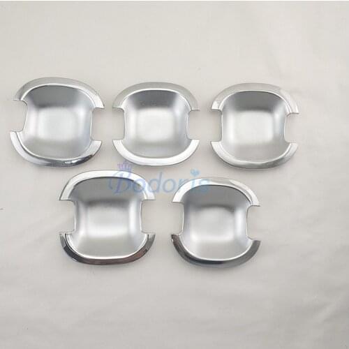 Door Handle Bowl Panels Grab Holder Protective Moulding Trims Frame Sticker For Suzuki Grand Vitara JT 2005-2014 Accessories