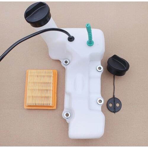 Fuel Gas Tank Cap Air Filter Assembly for Stihl FS120 FS200 FS250 FS350 BT120C Trimmer Lawn Mower Accessories Parts