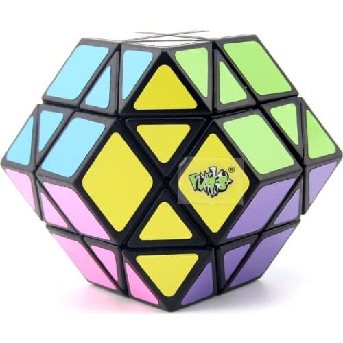 LanLan 12 Axis Rhombohedral Dodecahedron Magic Cube Megaminxeds Speed Puzzle Antistress Brain Teasers Educational Toys