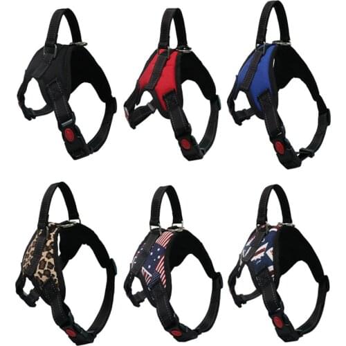 Hot Selling Medium Large Dog Pet Saddle Type Harness Proof Punch Teddy Corgi Golden Dog Supplies Pets Vest