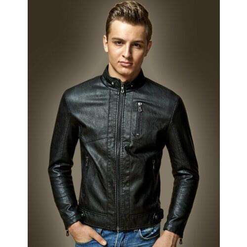 LUYZJZEN Mens Autumn Jackets