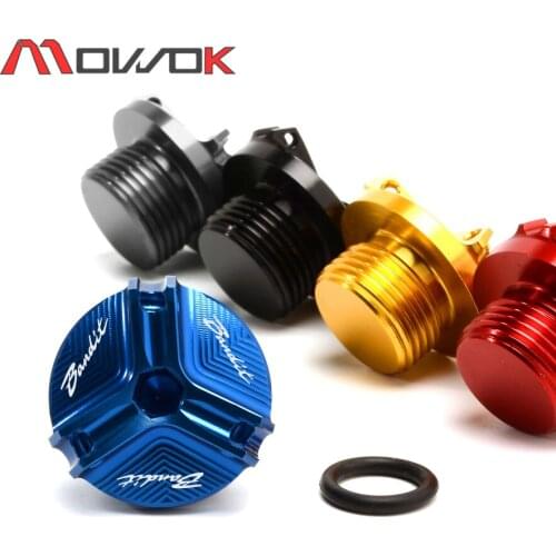 M20*1.5 For SUZUKI BANDIT Bandit 400 600 650 1200 1250 1250S Motorcycle CNC Aluminum Engine Oil Filler Cap Plug Screw Cover