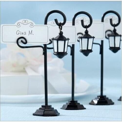 1PC Wedding Party Reception Place Card Holder Table Menu Picture Po Clip Card Holder Stand With A Card
