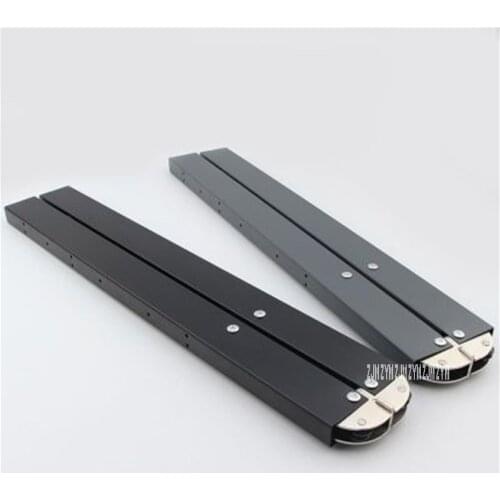 Stainless Steel / lron Down Folding Table Hardware Accessories Invisible Desk Mechanism Retractable Hidden Bar Hinge Connector