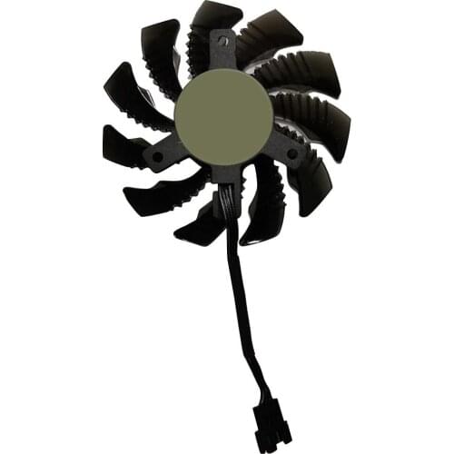 P104 Replacement 75MM 4Pin Video Graphics Card Cooler Fan For Gigabyte HD 6850 7970 460 GTX560Ti R270X AMD R7 260x