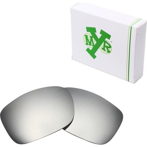 Mryok POLARIZED Replacement Lenses for-Oakley Two Face Sunglasses Silver Titanium