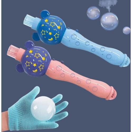 Bubble Machine Girlish Lightweight Plastic Toddlers Bubble Machine for Toddlers