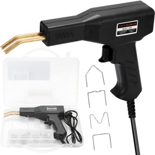 50W Handy Plastic Welder Garage Tools Handy Hot Staplers Machine PVC Plastic Repairing Machine Car Bumper Repair Welding Tool