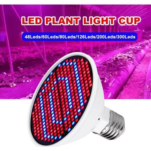 Led E27 Phyto Hydroponic Growth Light Grow Bulb Full Spectrum 220V UV Lamp Plant Flower Seedling Greenhouse Cultivo Hydroponic