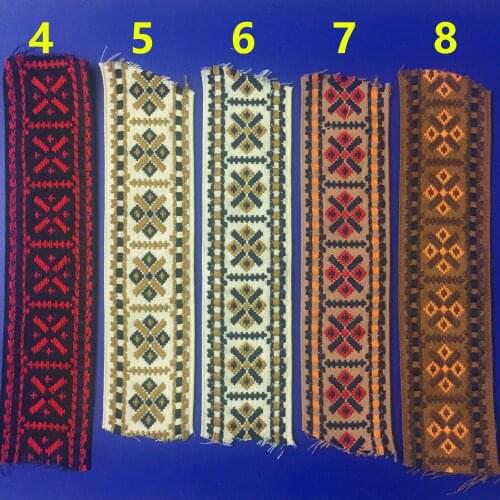 5cm 8 colors available woven jacquard webbing,guitar strap band , bag strap band,shoes webbing,apparel webbing