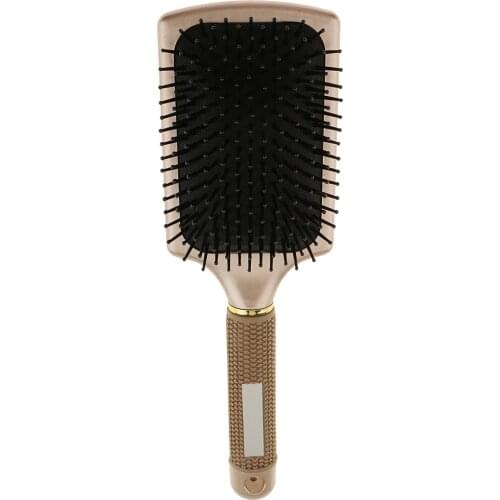 Comfortable Paddle Cushion Hair Loss Anti-static Head Massage Brush Hairbrush Comb Scalp Detangles Knots