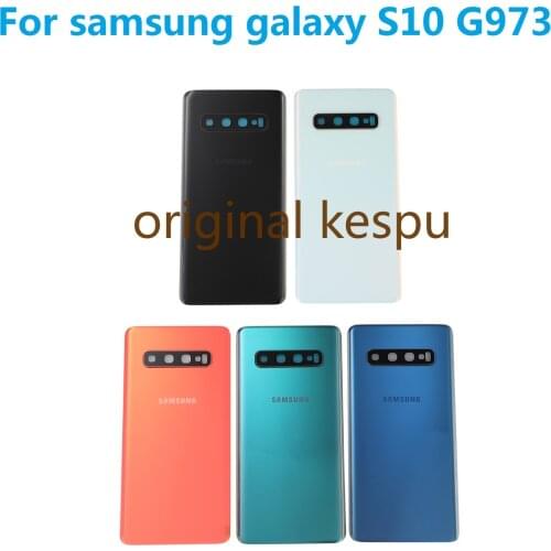 Back Glass Replacement For Samsung Galaxy S10 S10e S10 Plus S10+ Battery Cover Rear Door Housing Case Camera Glass Lens Frame
