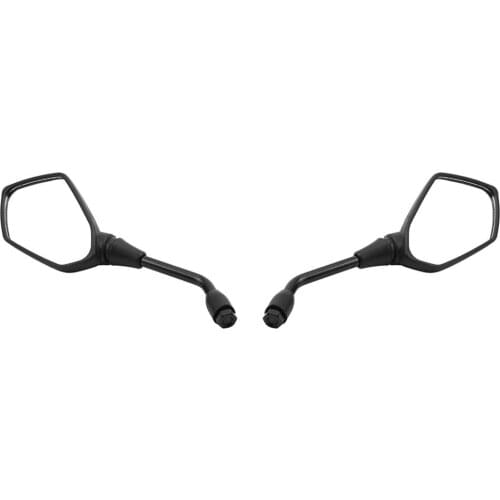 1 Pair Universal Side Mirrors Motorcycle Scooter Rear View Mirrors Replacement