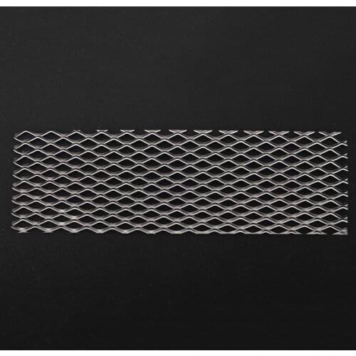 1pc Heat Resistance Titanium Mesh Sheet Silver Recycled Metal Mesh Electrode 50mmx165mm