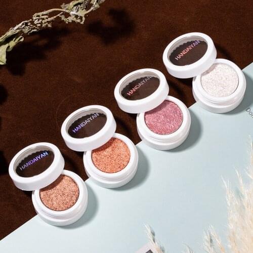 12 Colors Eyeshadow Makeup Glitter Cream For Eyes Shadow Shimmer Glitter Gel Long Lasting Make Up Pigment Eyeshadows Cosmetics