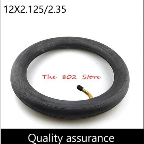 12 x 2.125 / 2.35 inner tube with Bent Angle Valve Stem 12*2.125/2.35 tube tyre for Schwinn Tricycle Roadster