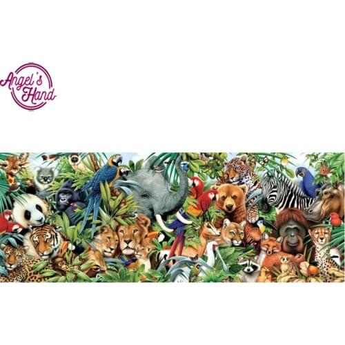 5D DIY Diamond Painting Cross-stitch animal Crystal Needlework Full Diamond Embroidery Paintings By Numbers On Canvas Decoration