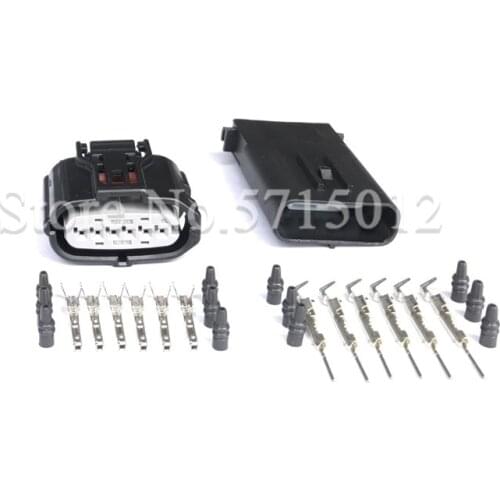 6 Hole 12831 6189-7100 TS 025 Automotive Accelerator Pedal Connector MAF Reversing Radar Socket For Toyota Subaru Mazda