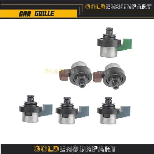 6Pcs/Set Automatic Transmission Shift Solenoid 31705AA440 31705AA441 31705AA4419L 4EAT for Subaru Forester for Outback 2001-2010