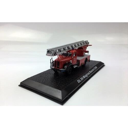 A tlas 1:72 DL 30 Magirus Saurer 2 DM Fire engine boutique alloy car toys for children kids toys Model Original box