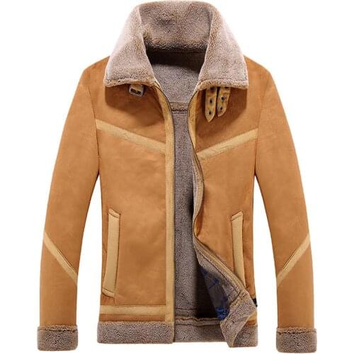 Chaquetas cálidas de lana para hombre, abrigos con Cuello de piel, chaqueta informal de abrigo de invierno, chaquetas gruesas de