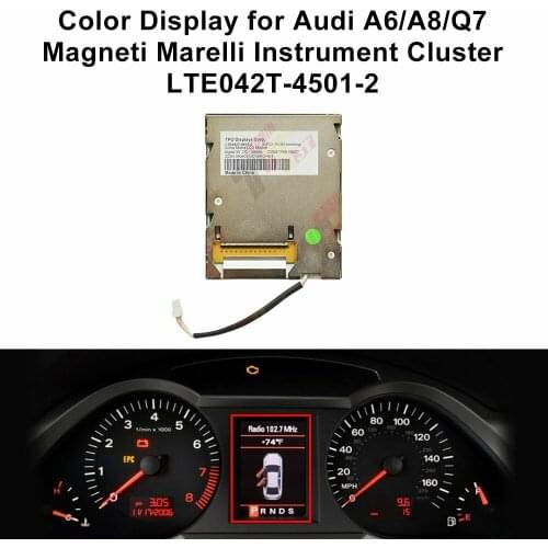 Color LCD Display LTE042T-4501 for Audi A6/A8/Q7 Magneti Marelli Instrument Cluster