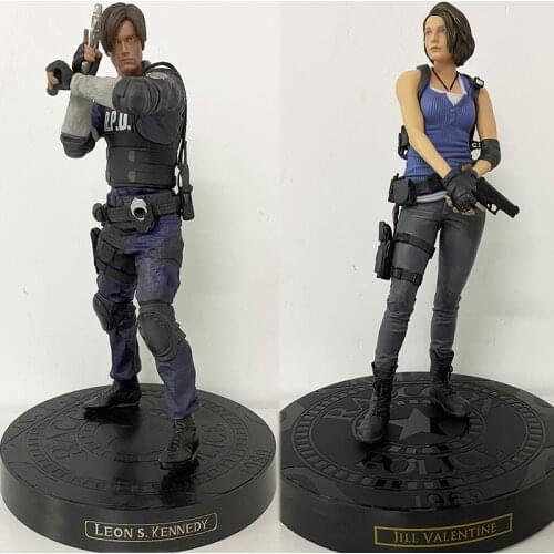 Jill Valentine Figure Game Biohazard Leon S Scott Kennedy Action Figures Model Toy