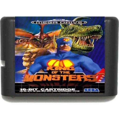 King Of The Monsters 16 bit MD Game Card For Sega Mega Drive For Genesis