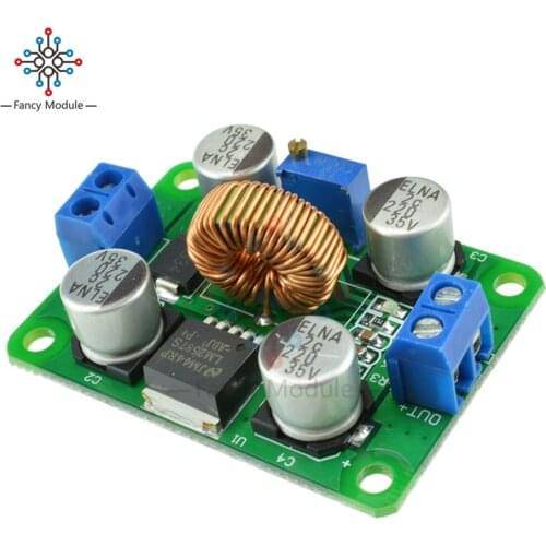 DC-DC 3.5V-30V To 4V-40V Step Up Power Supply Module LM2587 Adjustable 5A Boost Converter Voltage Regulator Board For Arduino