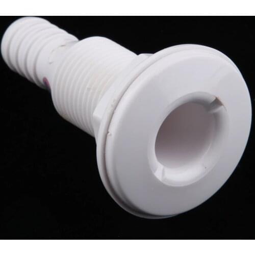 Durable Thru Hull Fitting Hose 5/8" Plastic Cover Boat Parts