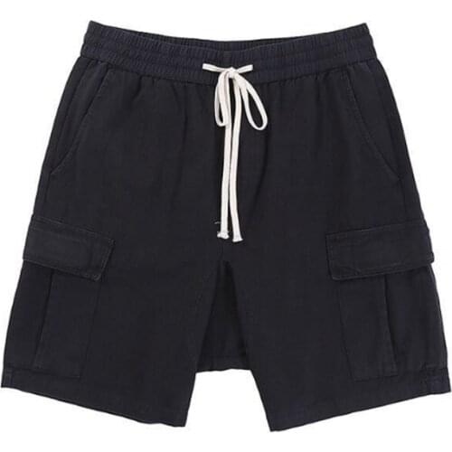Spring and Summer New Plus-sized Menswear Tooling Shorts Fashion Casual Beach Shorts Loose Breathable Multi-Pockets Shorts