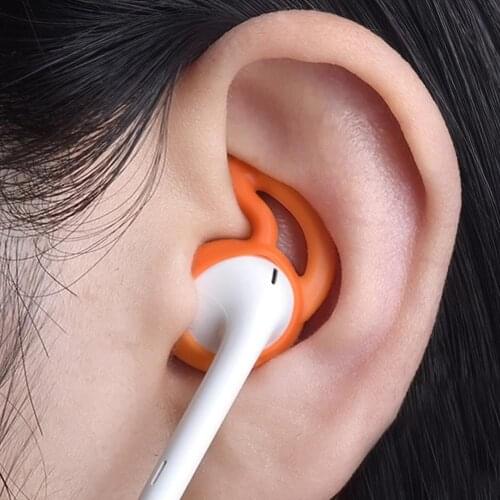 4Pcs In-Ear Eartips Earbuds Earphone Case Cover Skin for AirPods 2 1 Earphone Silicone Case