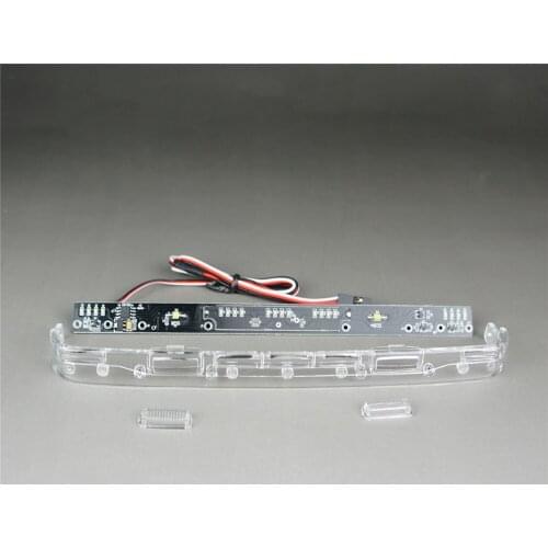 LED Top Head Fog Light Bar For 1/14 Tamiya Scania V3 R620 R470 R730 RC Truck Tractor Parts Accessories