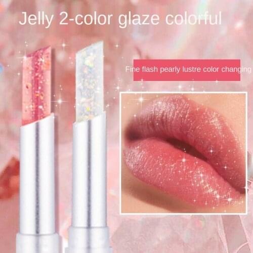 Moisturizing Lipstick Pearlescent Lip Balm Temperature Changed Color Lipgloss Long Lasting Nourish Lips Care