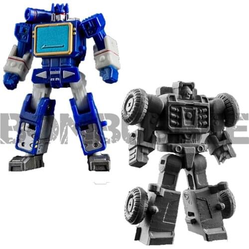 【In Stock】DR.WU DW-E02 Monitor Officer and DW-E03 Big Surge Set of 2 Transformation Toy Action Figure Robot 3rd Party Mini Model