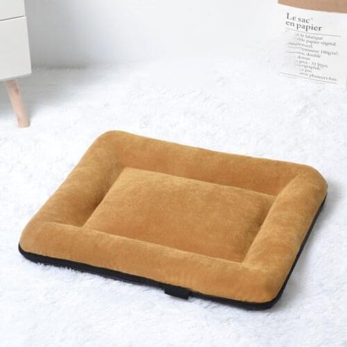 Pet Mat Corduroy Soft Sofa Dog Beds Waterproof Bottom For Small Large Dogs Bed Pad Cats Nest Resistance Bite Pet Supplies
